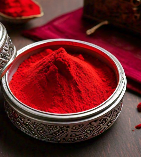 Vermilion (सिंदूर) - kumkum or sindoor
